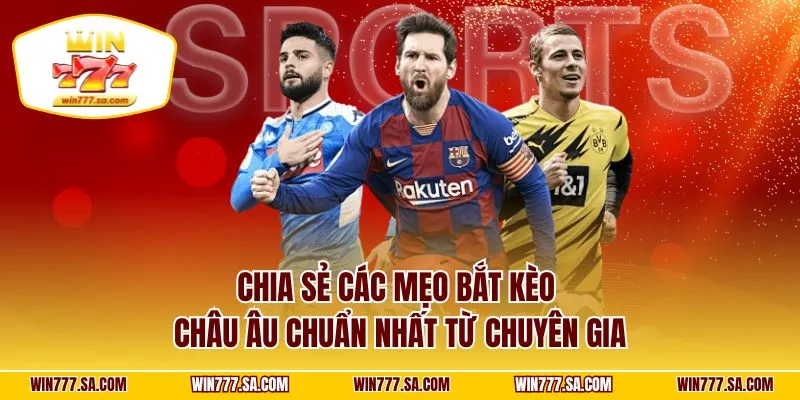 Chia sẻ các mẹo bắt kèo châu Âu chuẩn nhất từ chuyên gia
