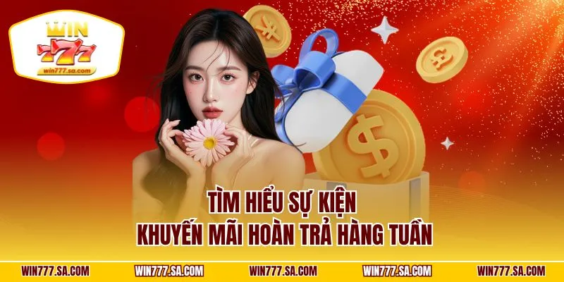 Tìm hiểu sự kiện khuyến mãi hoàn trả hàng tuần
